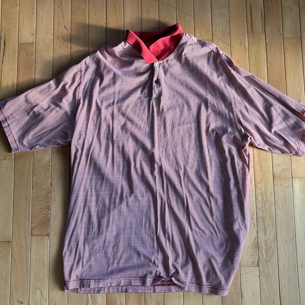 Burberry Golf Polo Striped Polo size 2XL